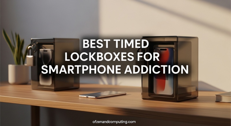 Best Timed Lockboxes for Smartphone Addiction