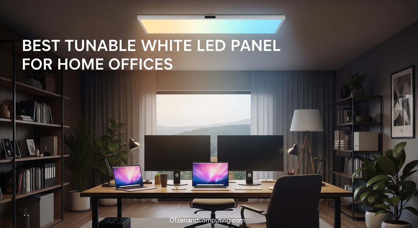 Best Tunable White LED Panel for Home Offices
