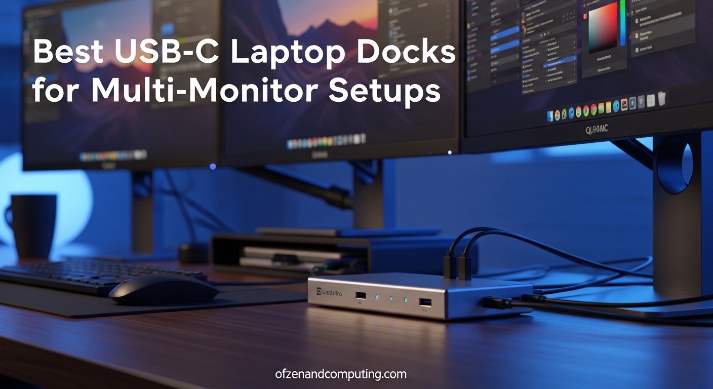 Best USB-C Laptop Docks for Multi-Monitor Setups