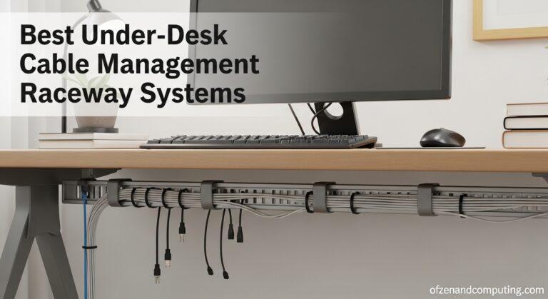 10 Best Under-Desk Cable Management Raceway Systems (June 2026 ...