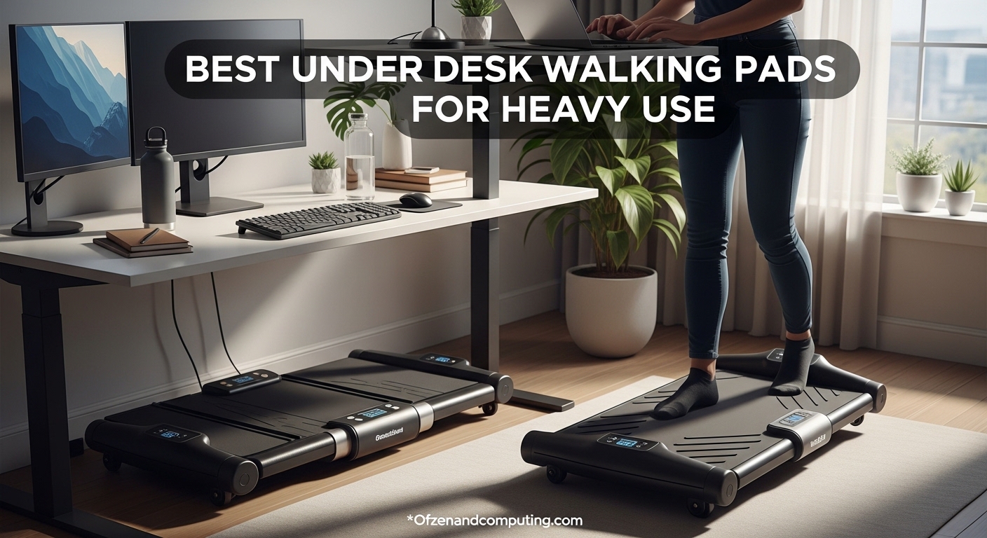 Best Under-Desk Walking Pads for Heavy Use