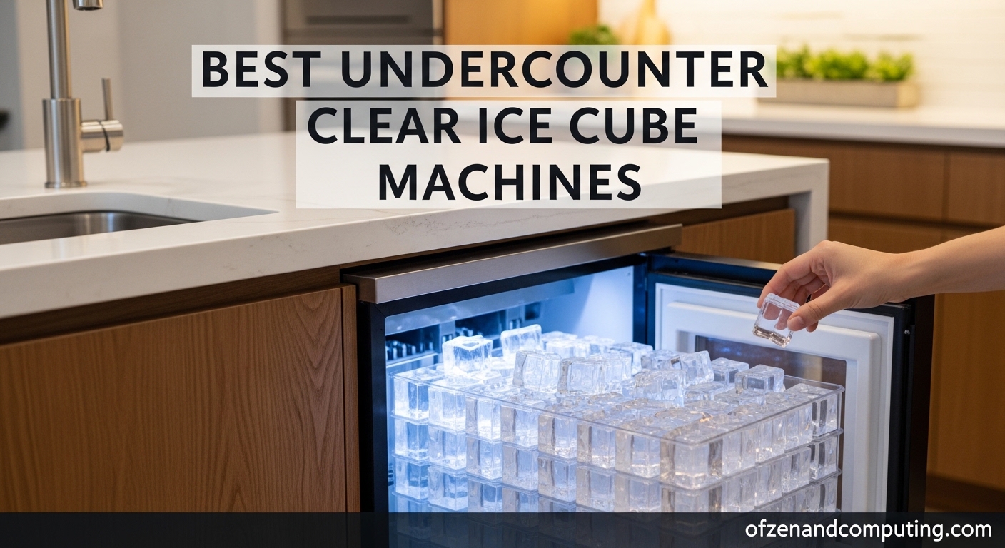 Best Undercounter Clear Ice Cube Machines