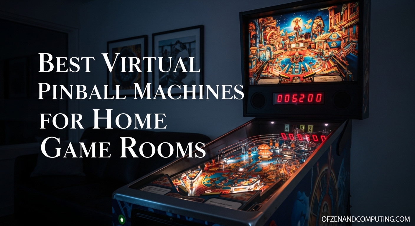 Best Virtual Pinball Machines for Home Game Rooms