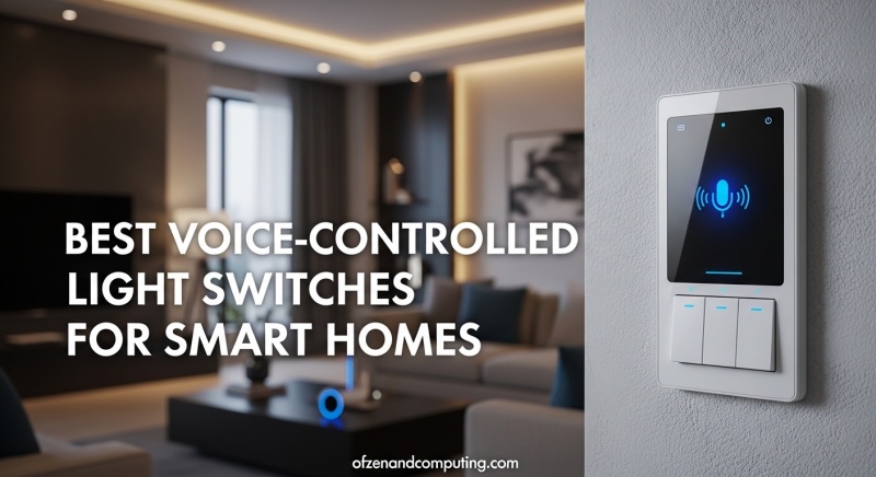 Best Voice-Controlled Light Switches for Smart Homes