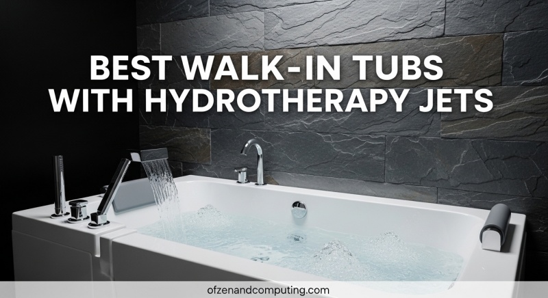 Best Walk-In Tubs with Hydrotherapy Jets