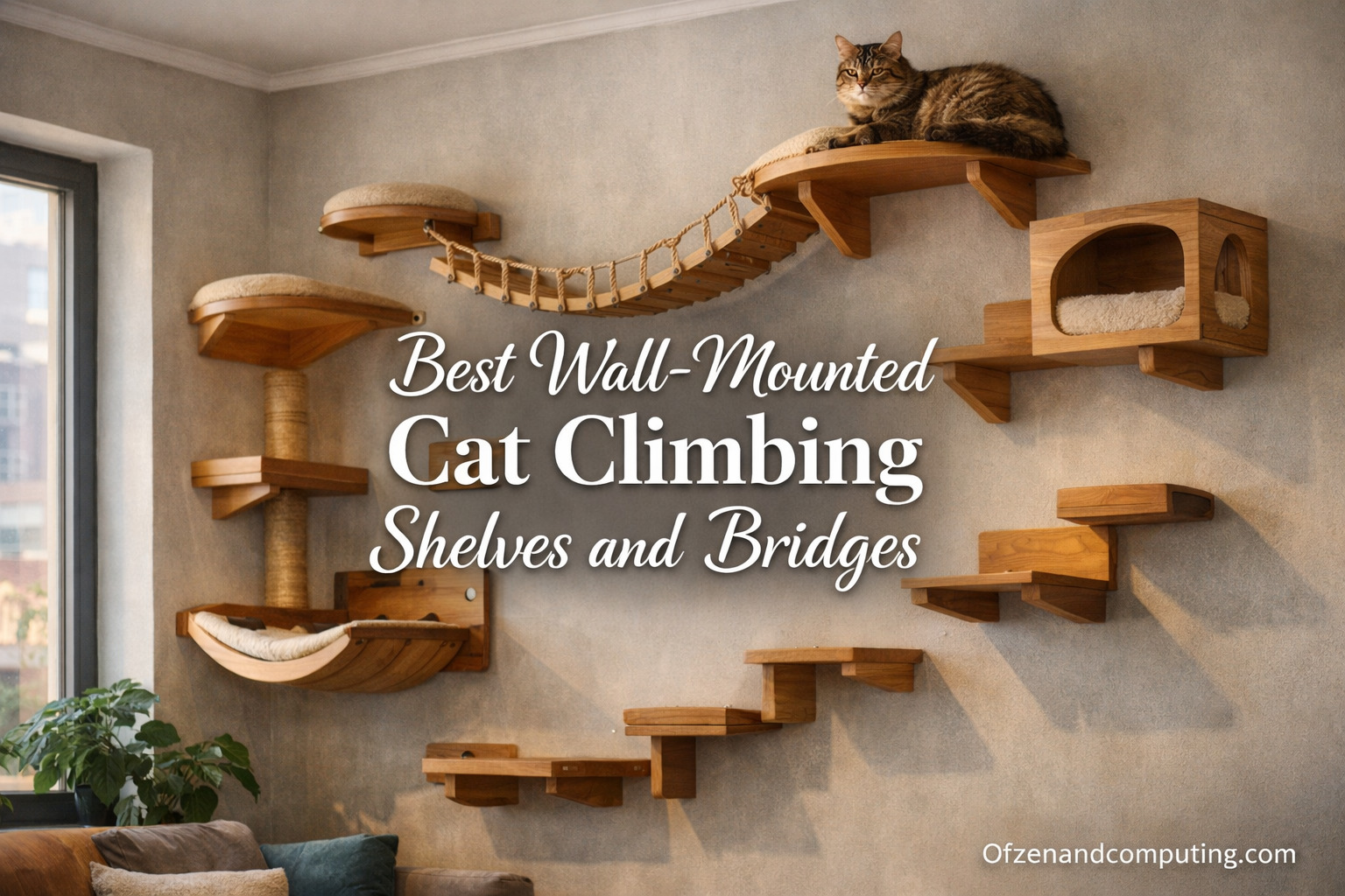 Best Wall-Mounted Cat Climbing Shelves and Bridges