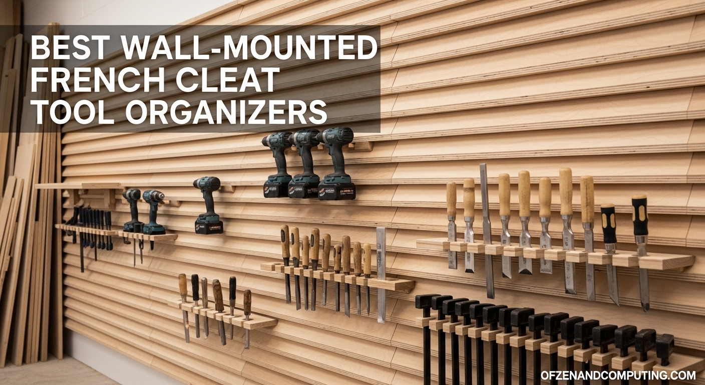 Best Wall-Mounted French Cleat Tool Organizers