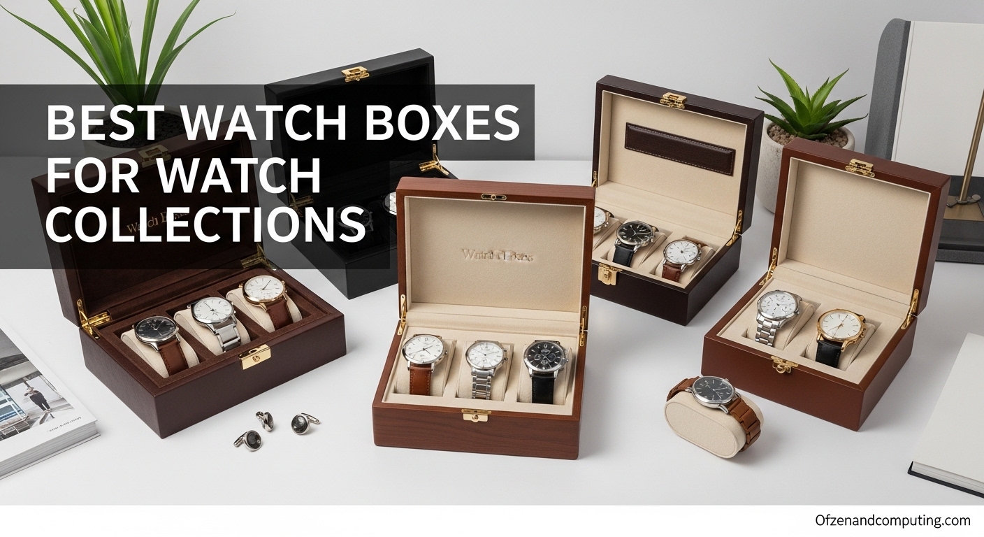 Best Watch Boxes for Watch Collections