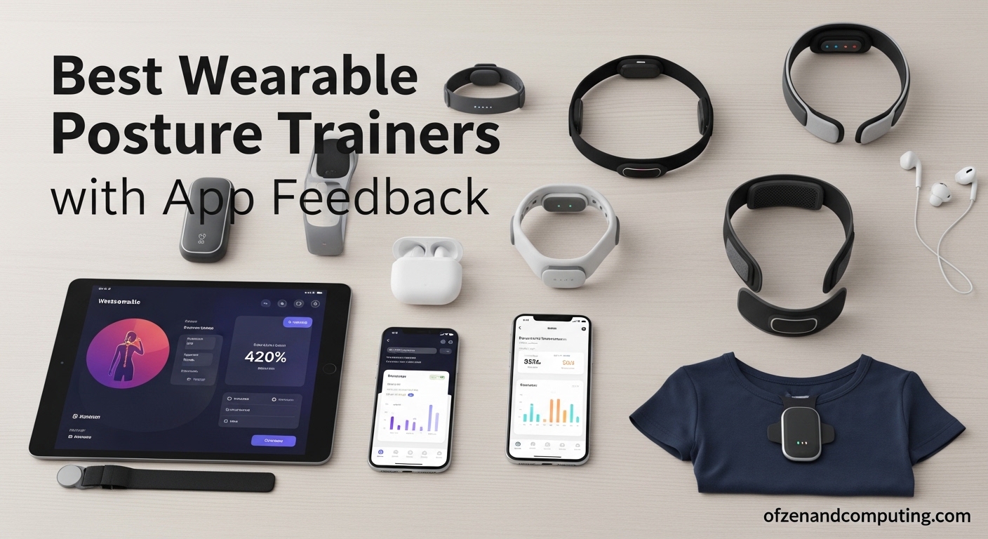 Best Wearable Posture Trainers with App Feedback