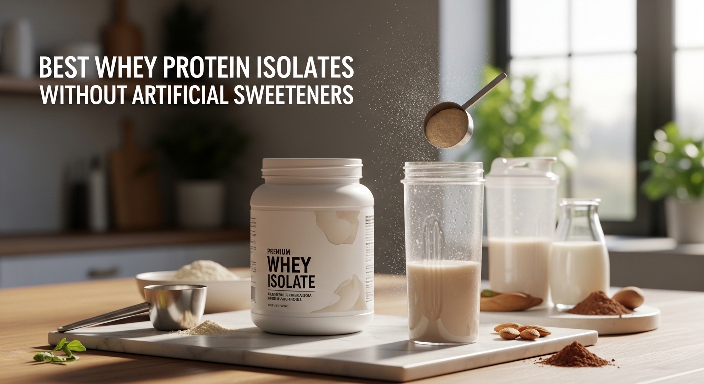 Best Whey Protein Isolates Without Artificial Sweeteners