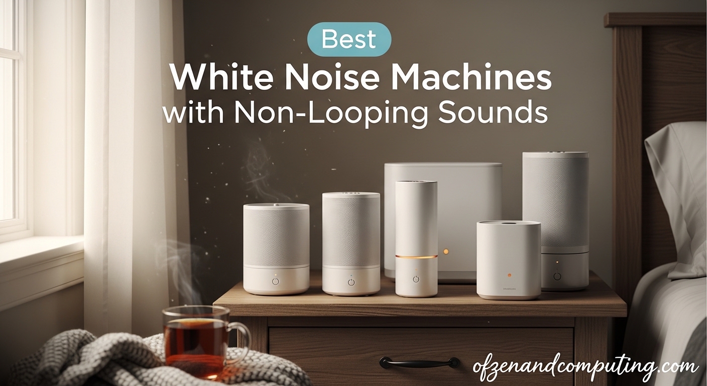 Best White Noise Machines with Non-Looping Sounds