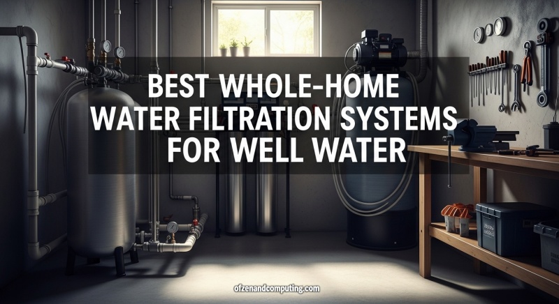 Best Whole-Home Water Filtration Systems for Well Water