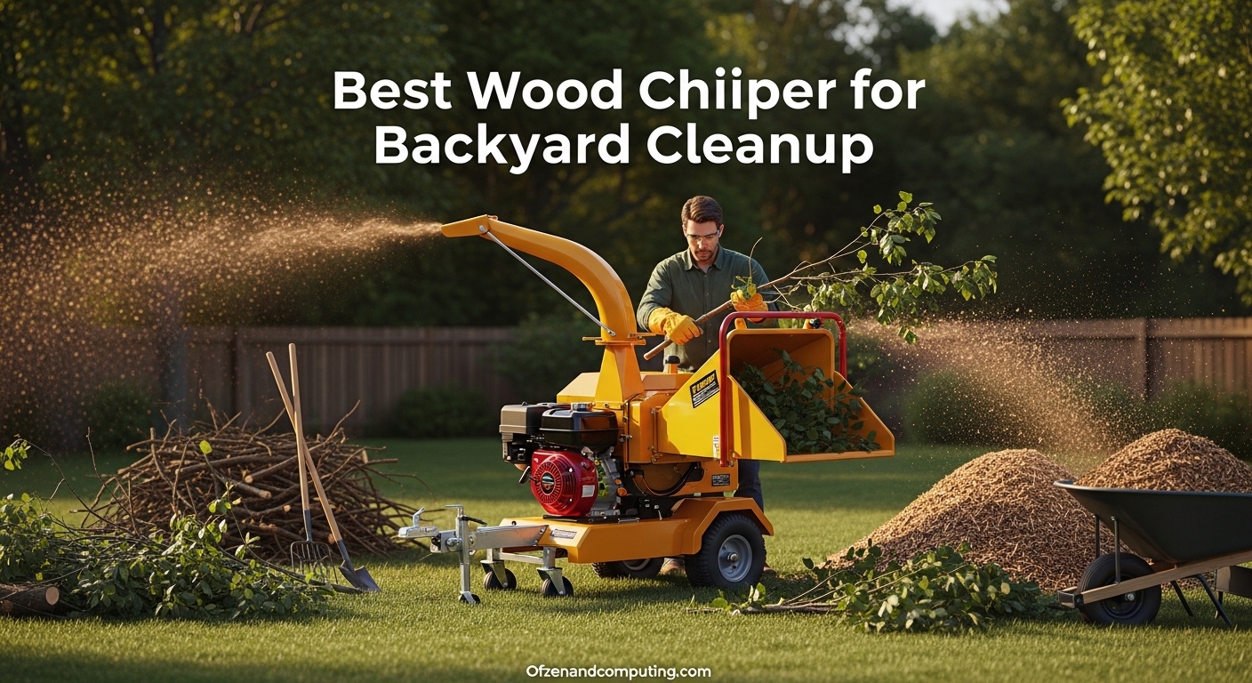 Best Wood Chipper for Backyard Cleanup