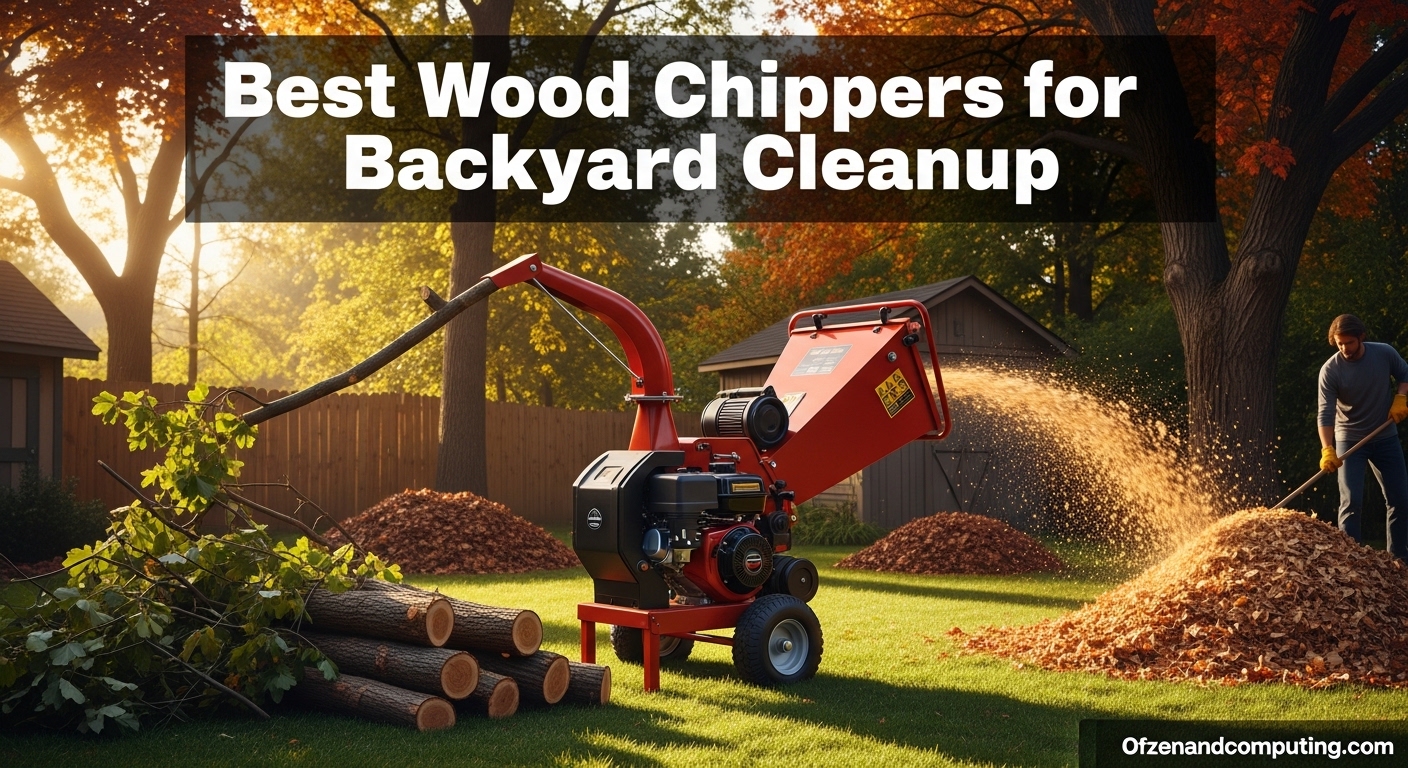 Best Wood Chippers for Backyard Cleanup