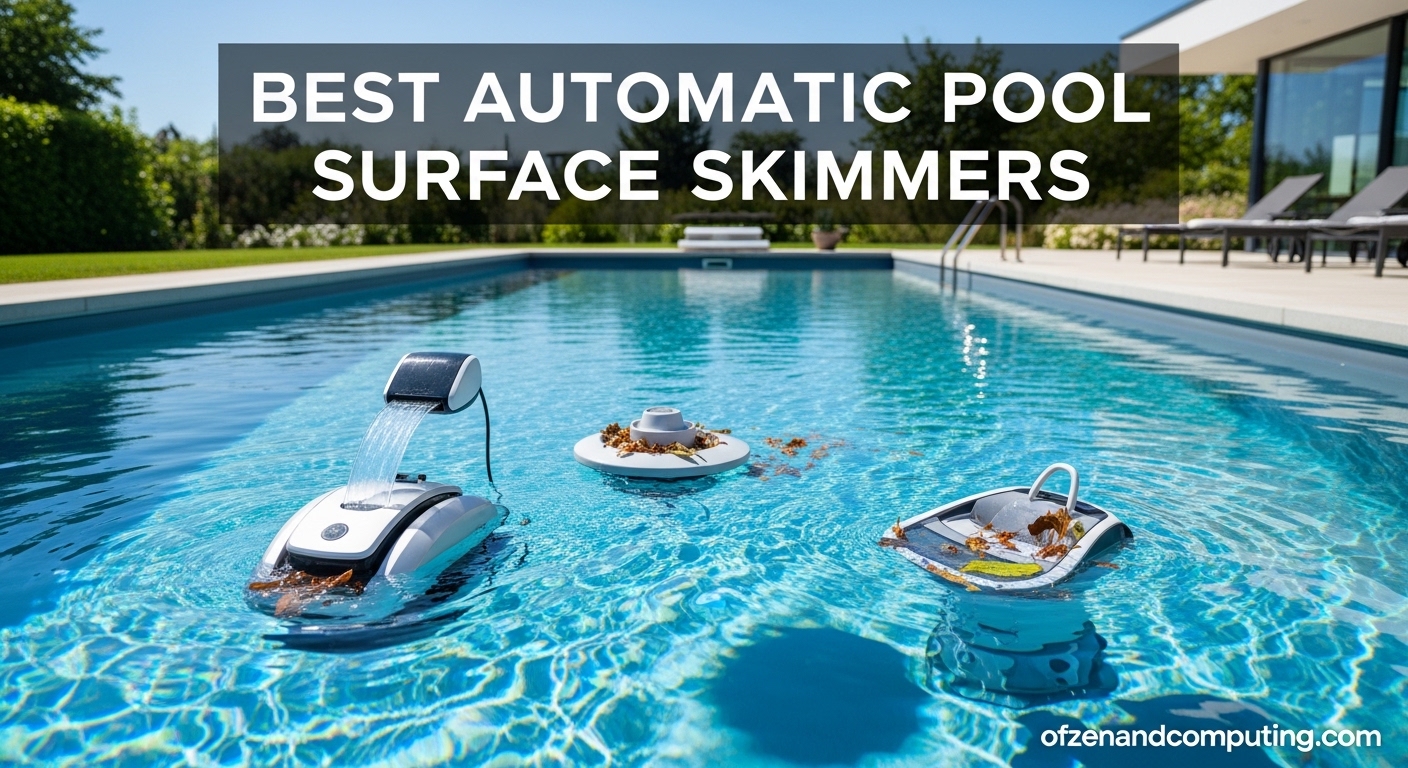 best automatic pool surface skimmers