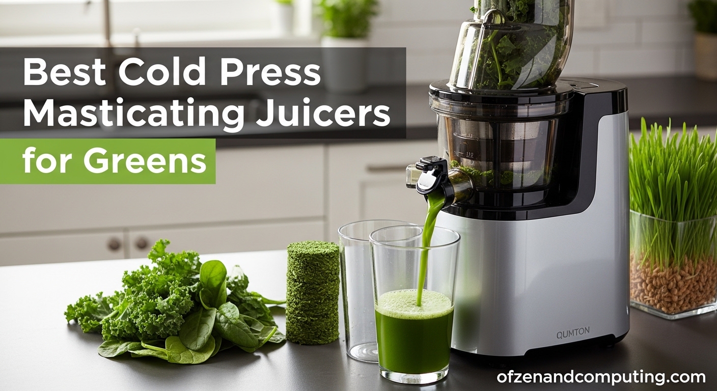 best cold press masticating juicers for greens