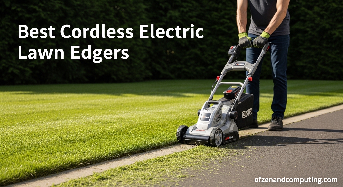 best cordless electric lawn edgers