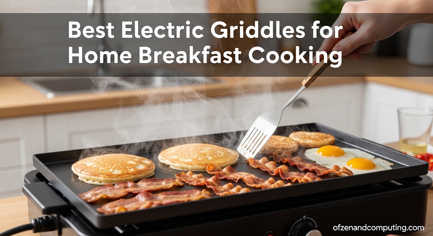 best electric griddles for home breakfast cooking