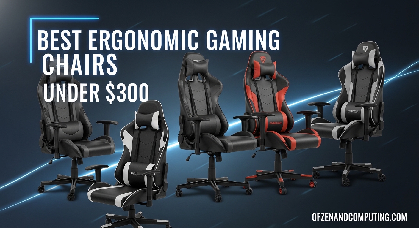 best ergonomic gaming chairs under $300
