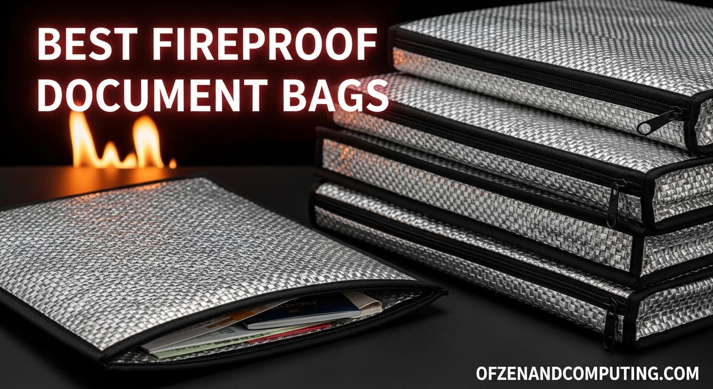best fireproof document bags