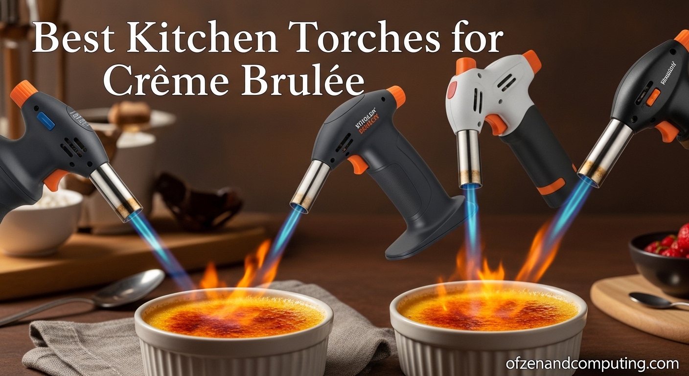 best kitchen torches for Creme Brulee