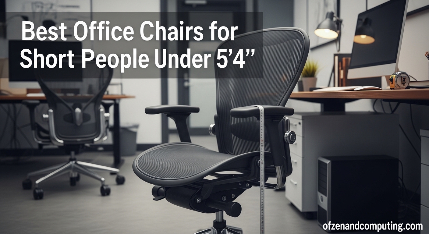 best office chairs for short people under 5'4"