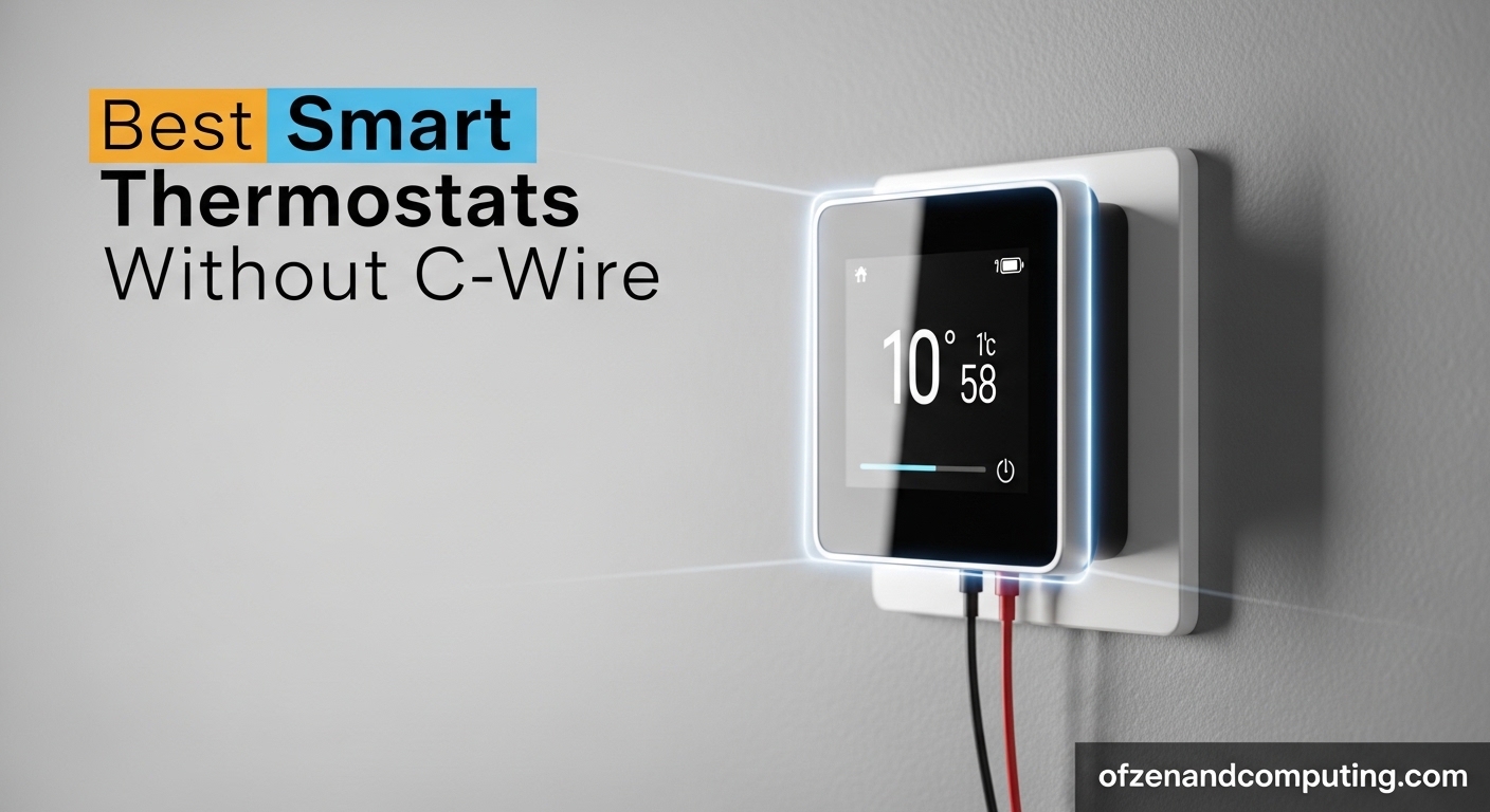 best smart thermostats without C-wire