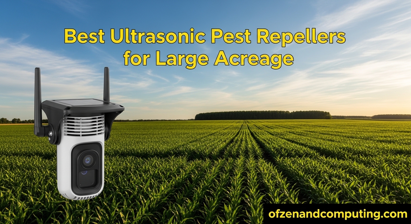 best ultrasonic pest repellers for large acreage