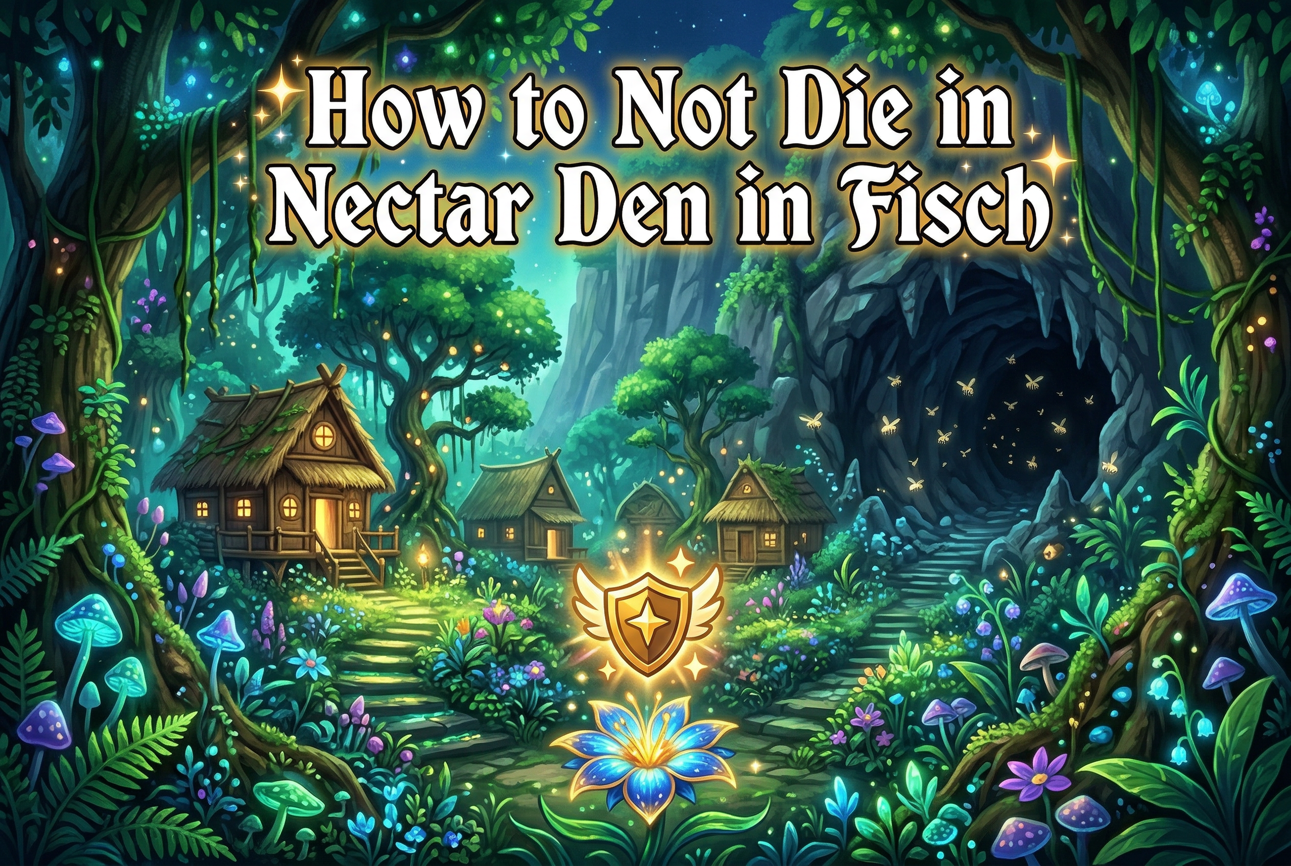 How to Not Die in Nectar Den in Fisch