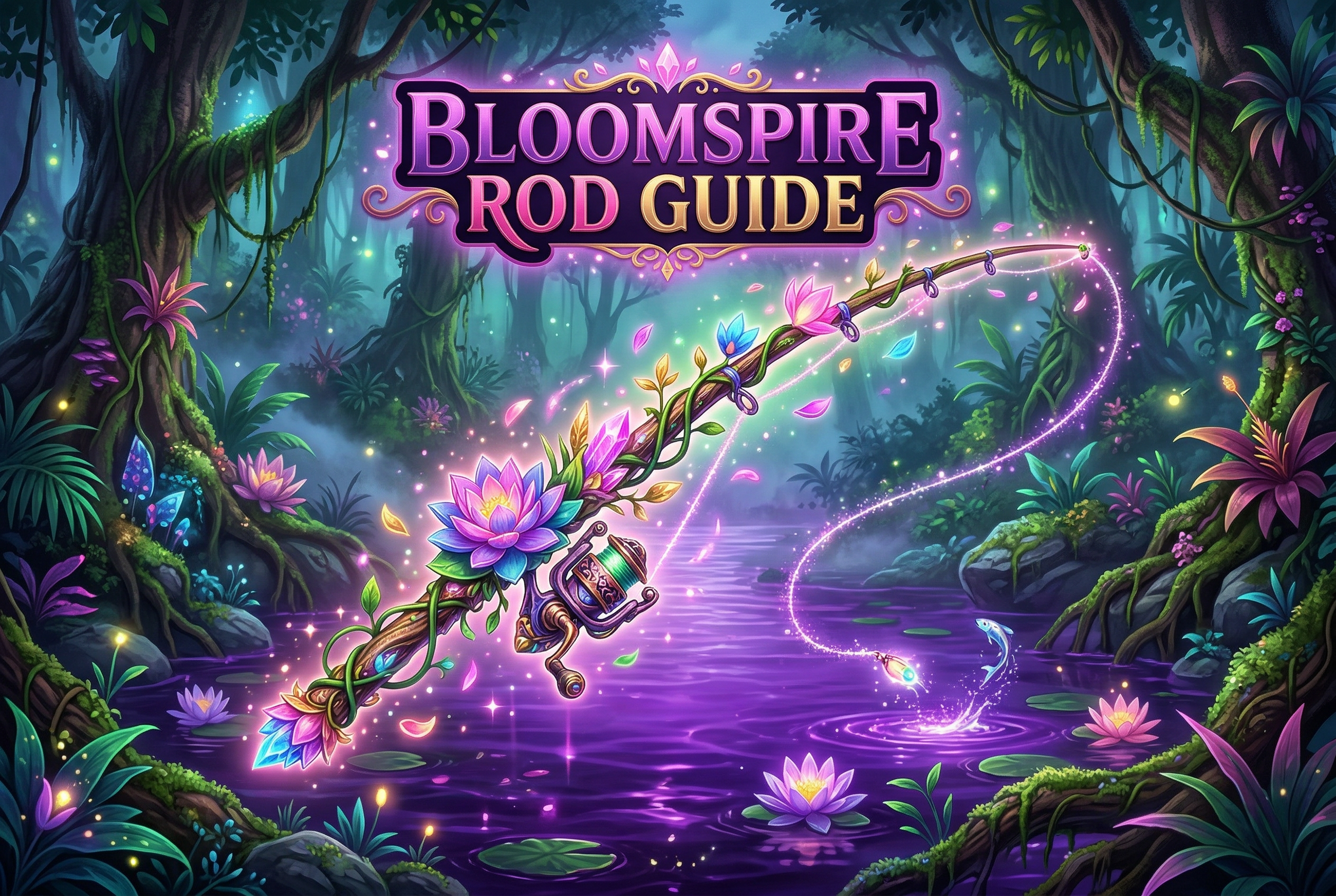 How to Get Bloomspire Rod in Fisch
