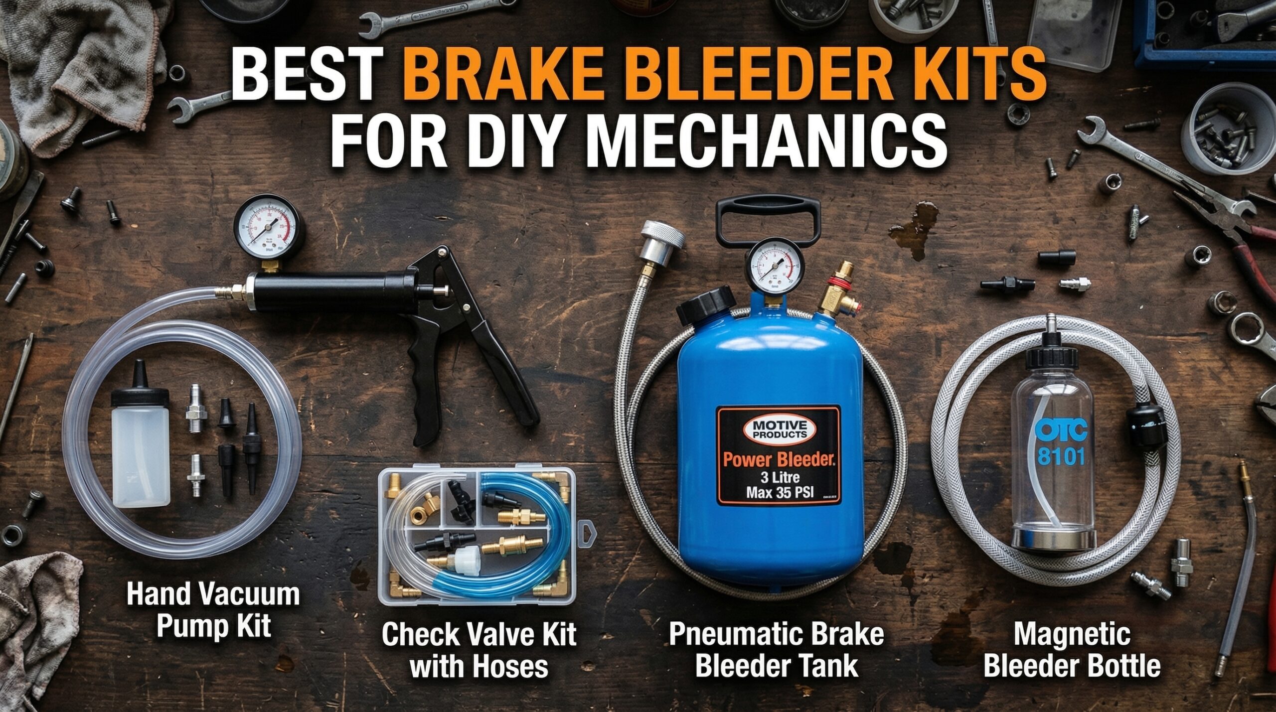Best Brake Bleeder Kits for DIY Mechanics