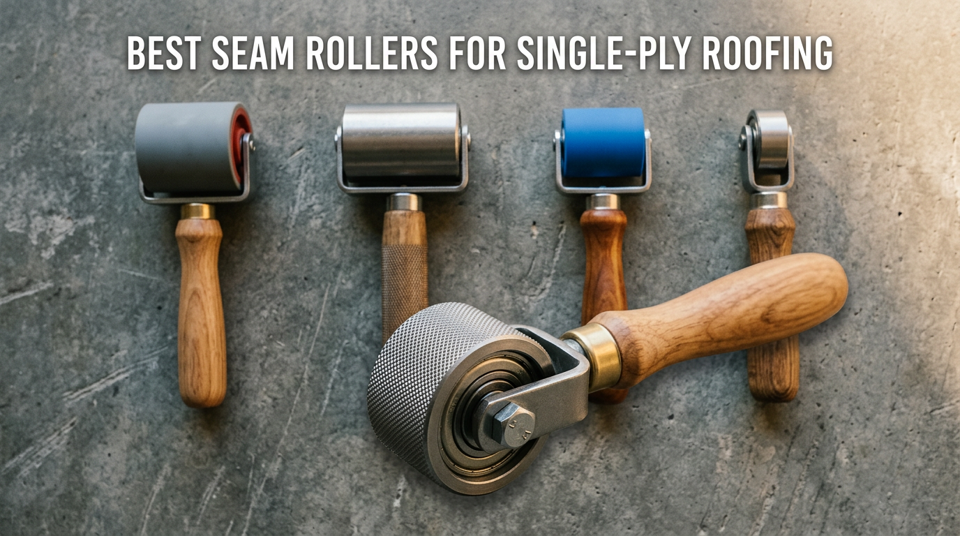 Best Seam Rollers for Single-Ply Roofing