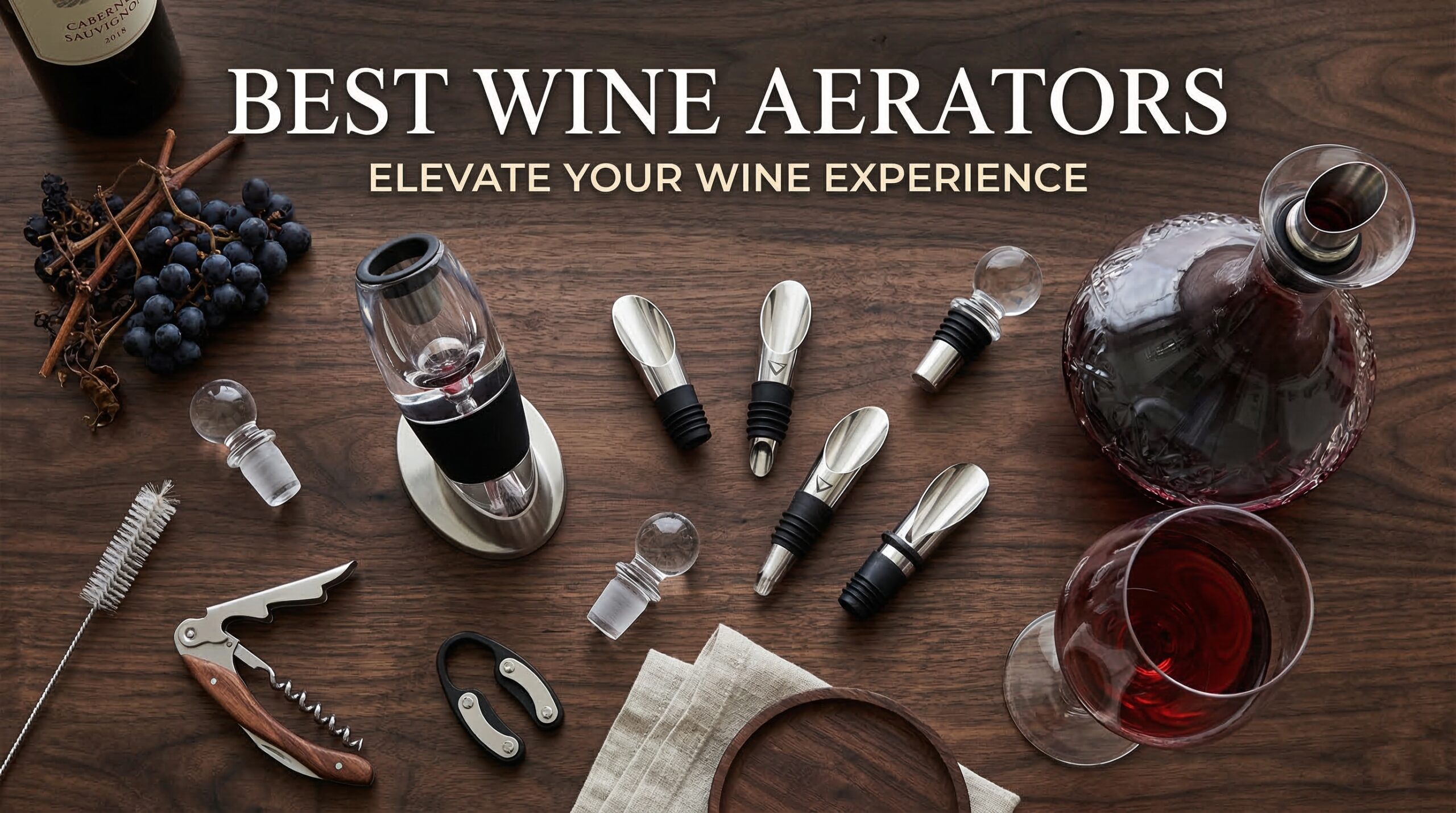 Best Wine Aerators for Instant Decanting