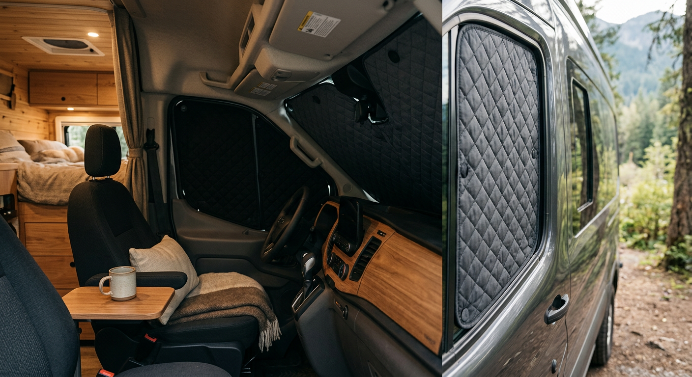 Best Van Window Covers for Privacy and Insulation