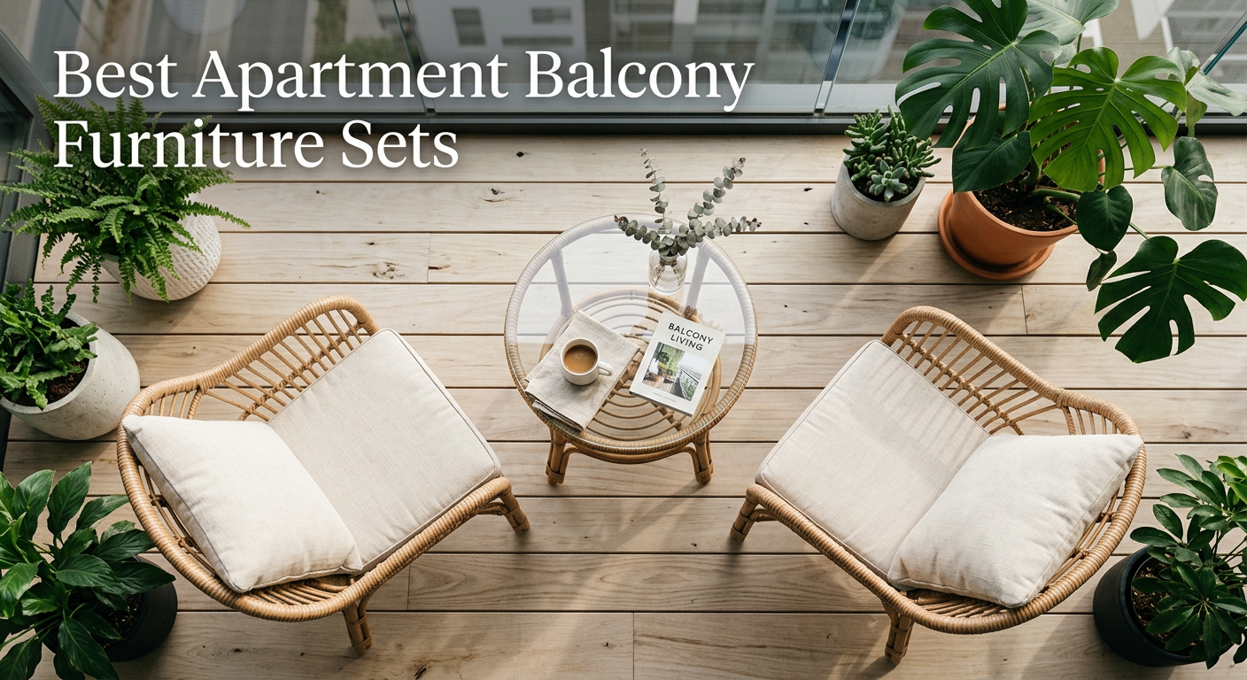 Best Apartment Balcony Furniture Sets