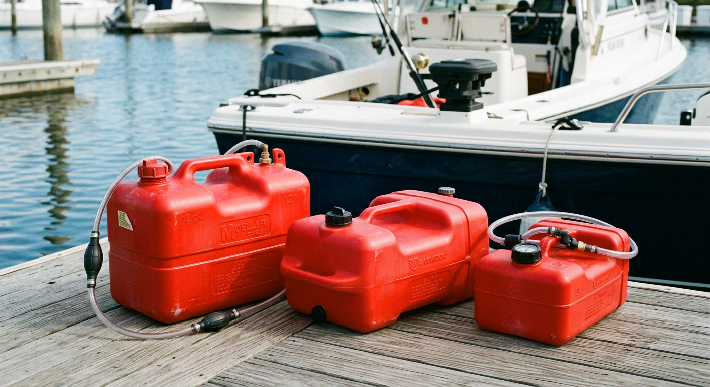 Best Portable Marine Fuel Tanks for Boats