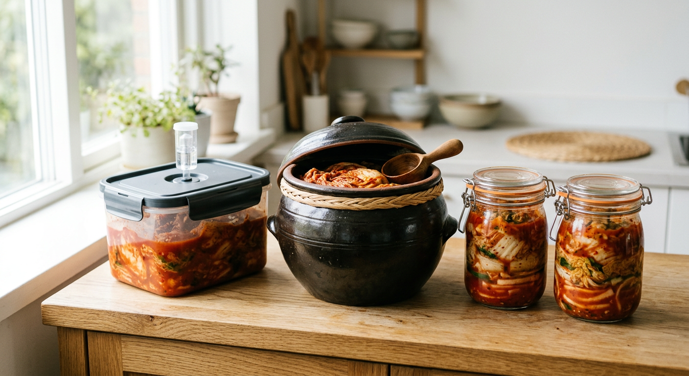 Best Kimchi Storage Containers for Fermentation
