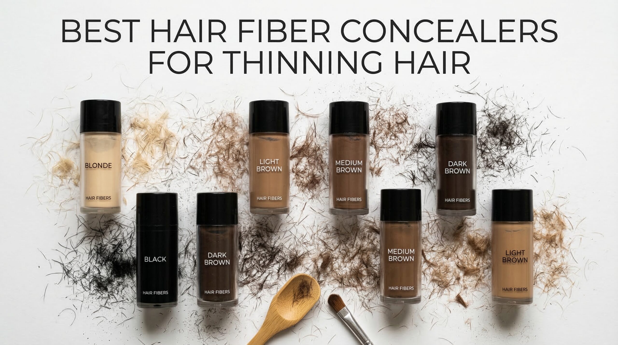Best Hair Fiber Concealers for Thinning Hair