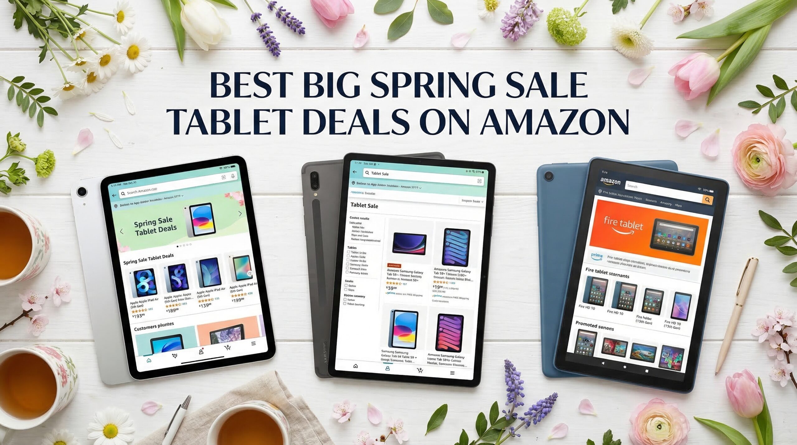 Best Big Spring Sale Tablet Deals on Amazon