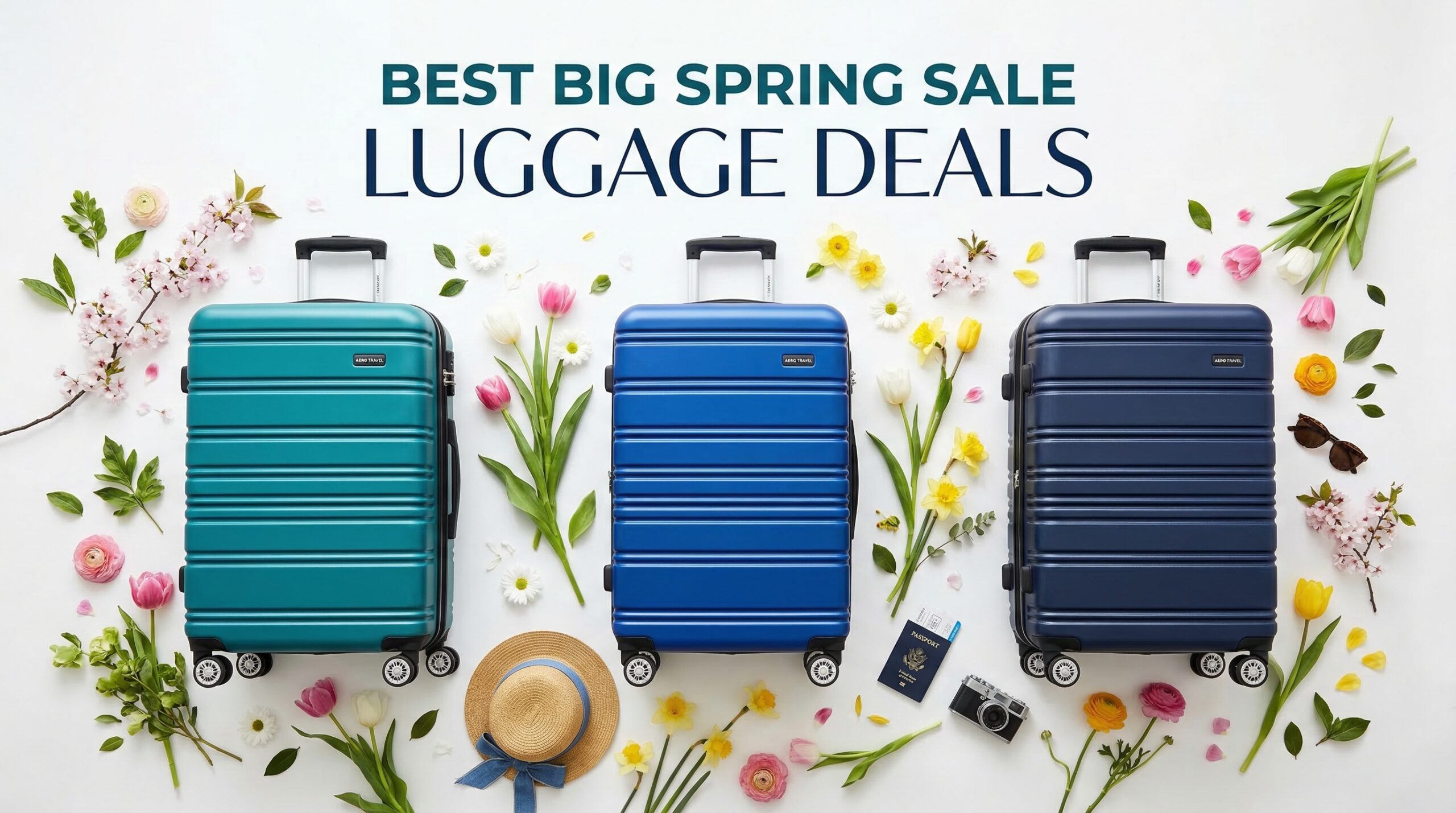 Best Big Spring Sale Luggage Deals on Amazon