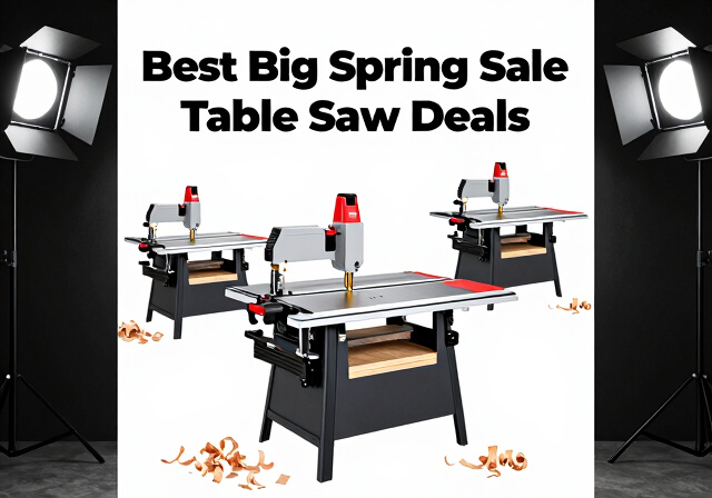 Best Big Spring Sale Table Saw Deals on Amazon