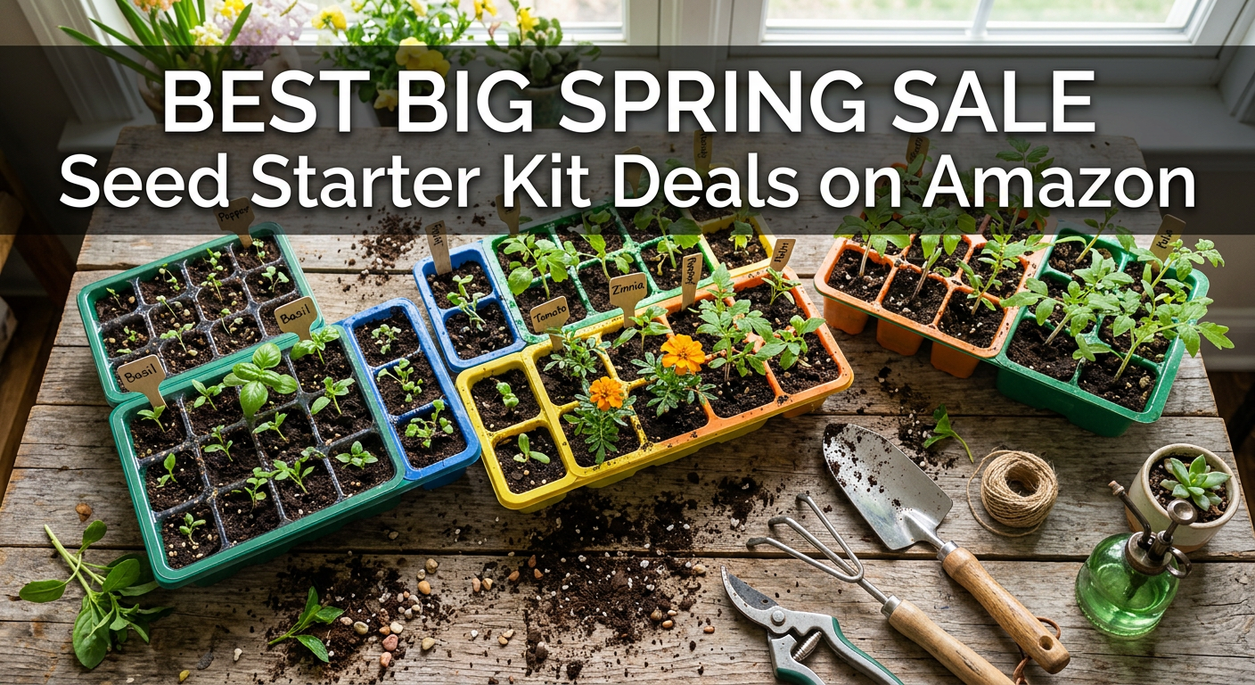 Best Big Spring Sale Seed Starter Kit Deals on Amazon