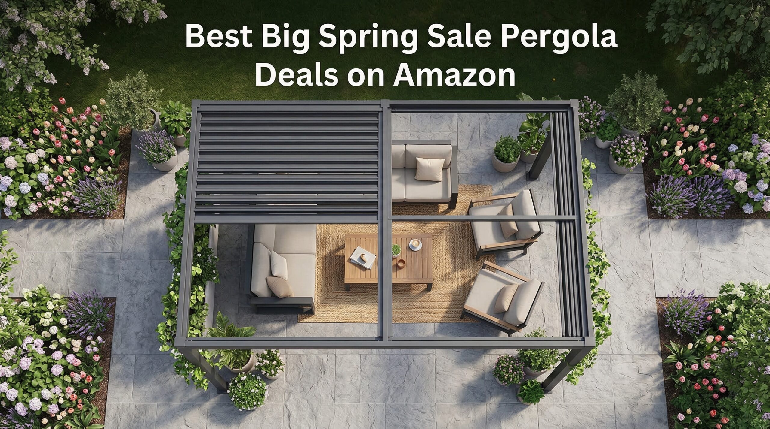Best Big Spring Sale Pergola Deals on Amazon