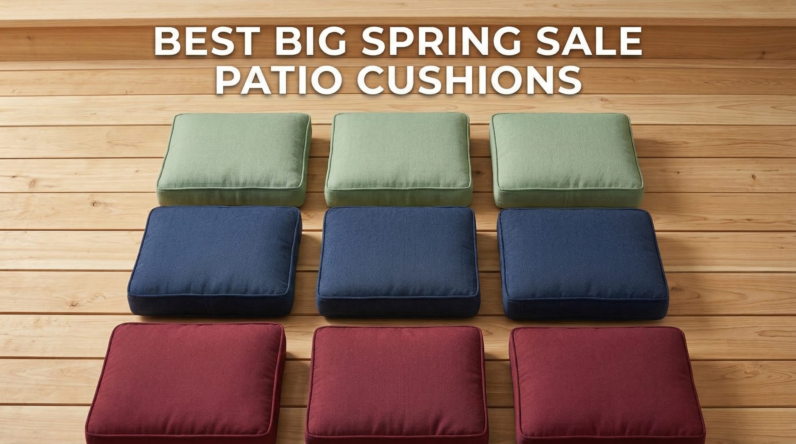 Best Big Spring Sale Patio Chair Cushions Deals on Amazon