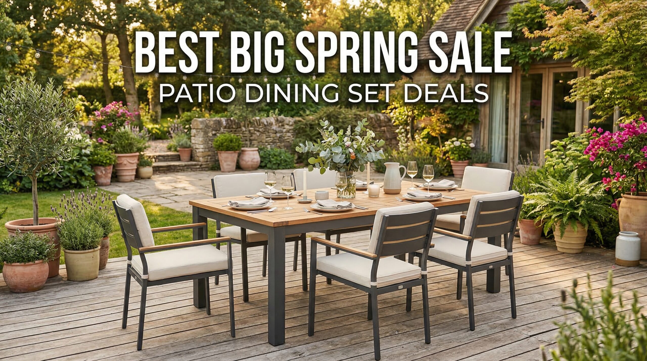 Best Big Spring Sale Patio Dining Set Deals on Amazon