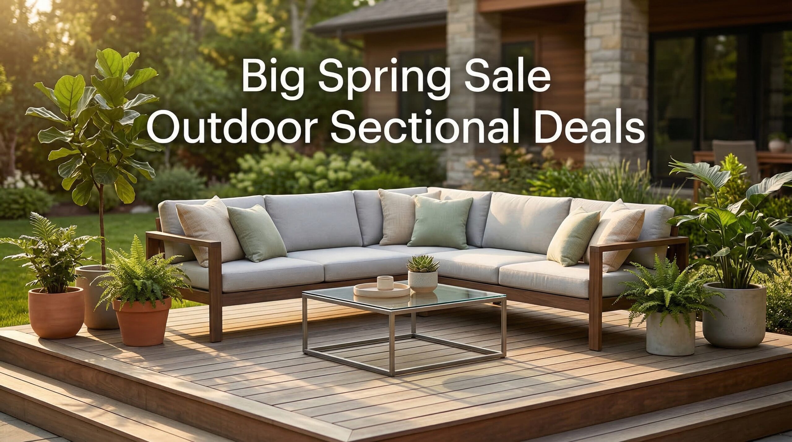 Best Big Spring Sale Outdoor Sectional Deals on Amazon