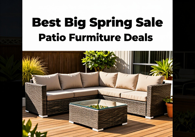 Best Big Spring Sale Patio Furniture Set Deals on Amazon