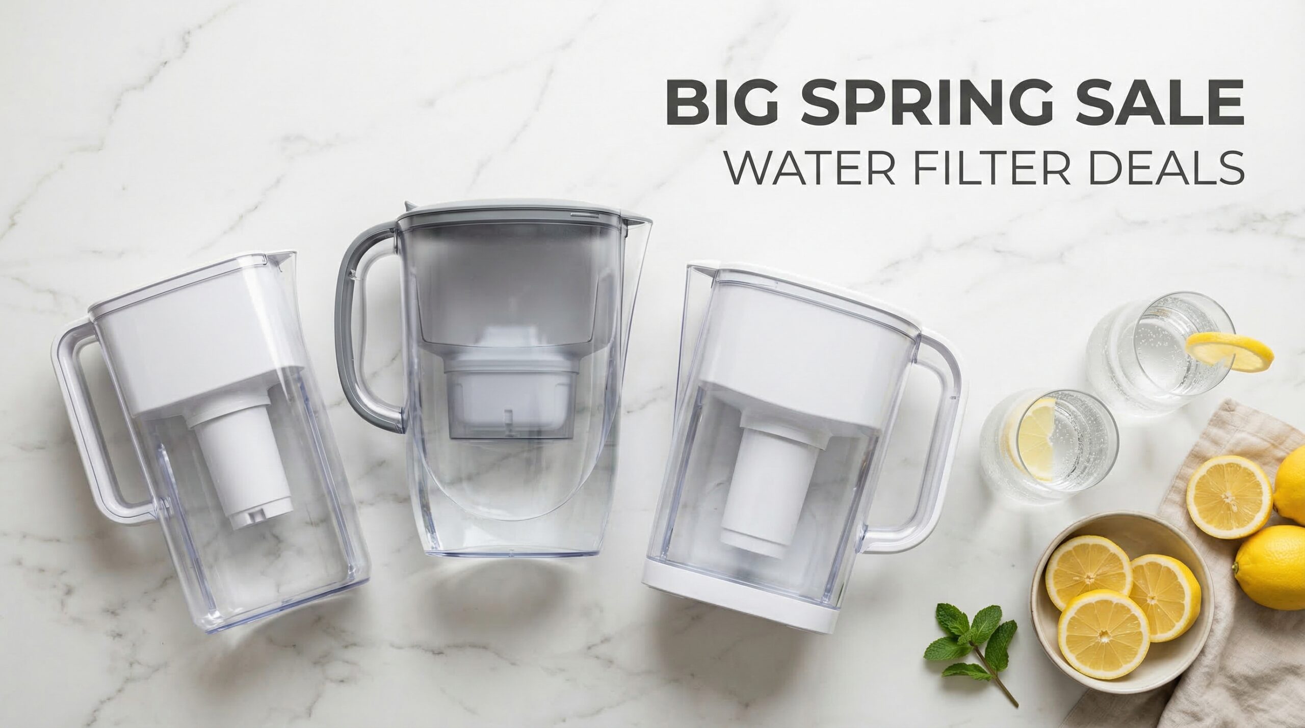 Best Big Spring Sale Water Filter Pitcher Deals on Amazon