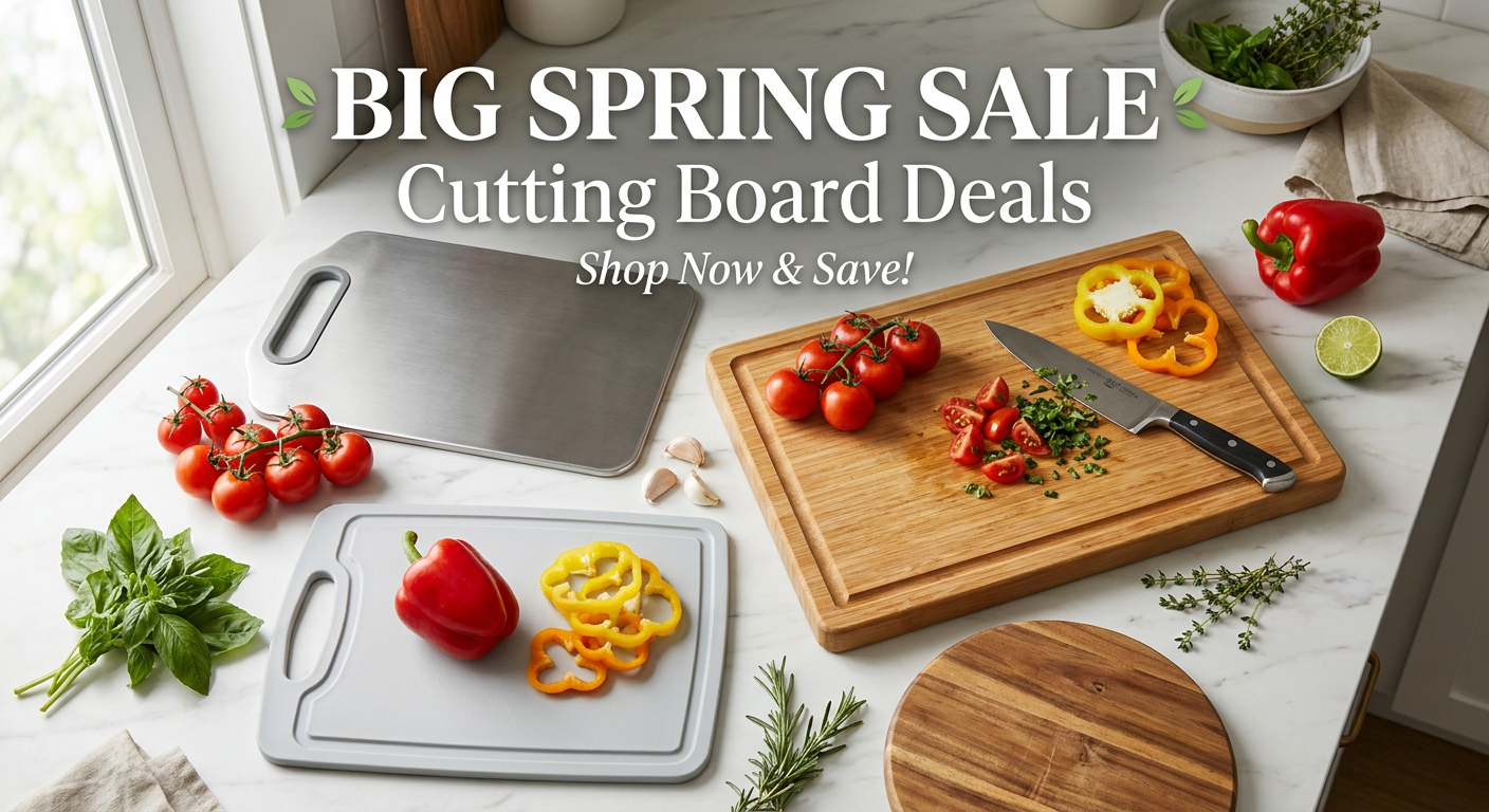 Best Big Spring Sale Cutting Board Deals on Amazon
