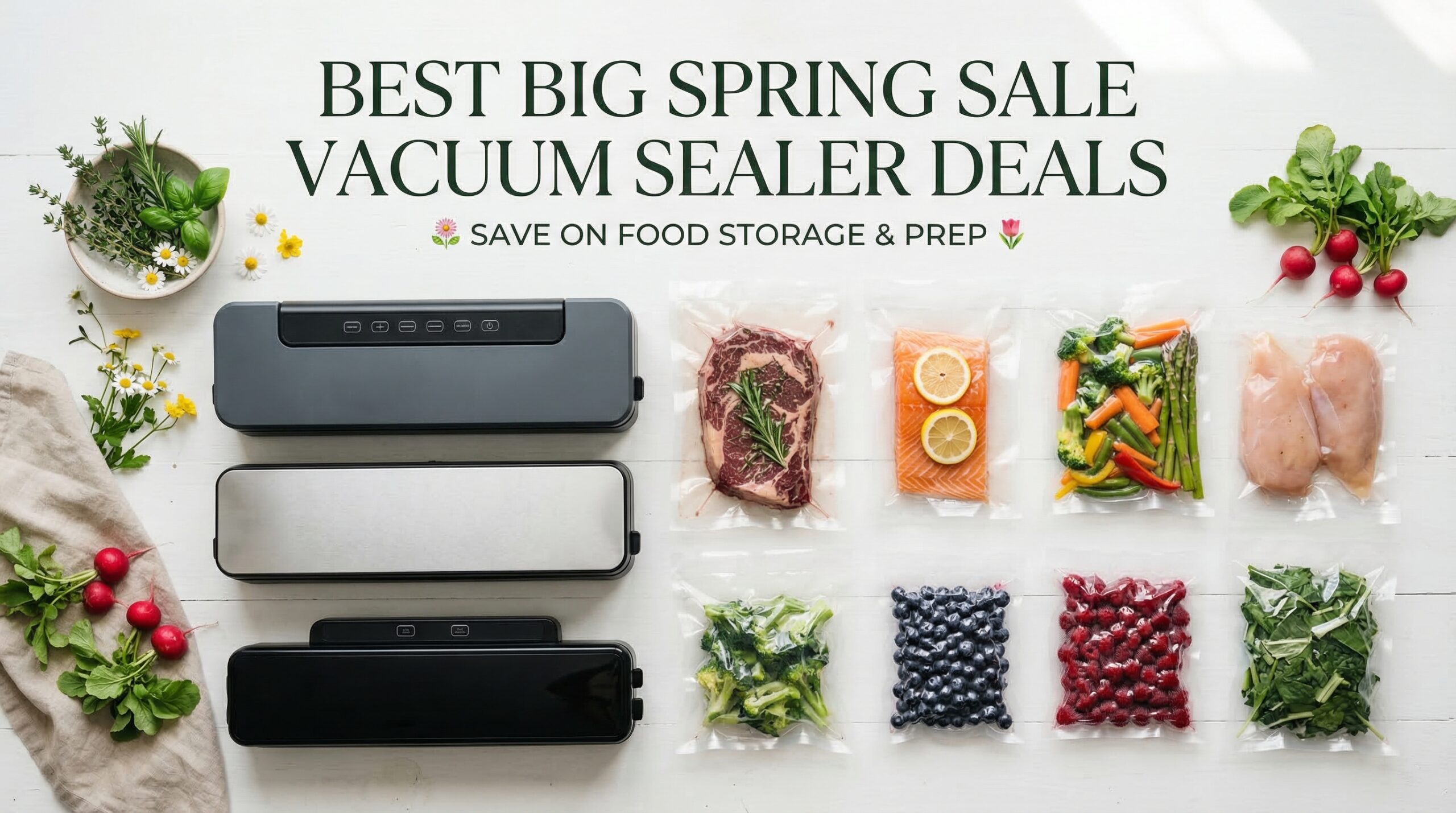 Best Big Spring Sale Vacuum Sealer Deals on Amazon